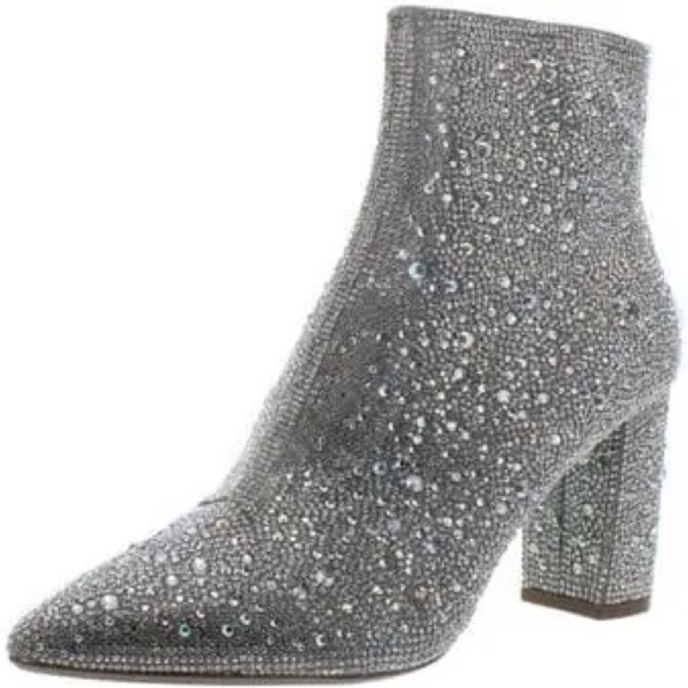 Betsey Johnson Rhinestone Booties